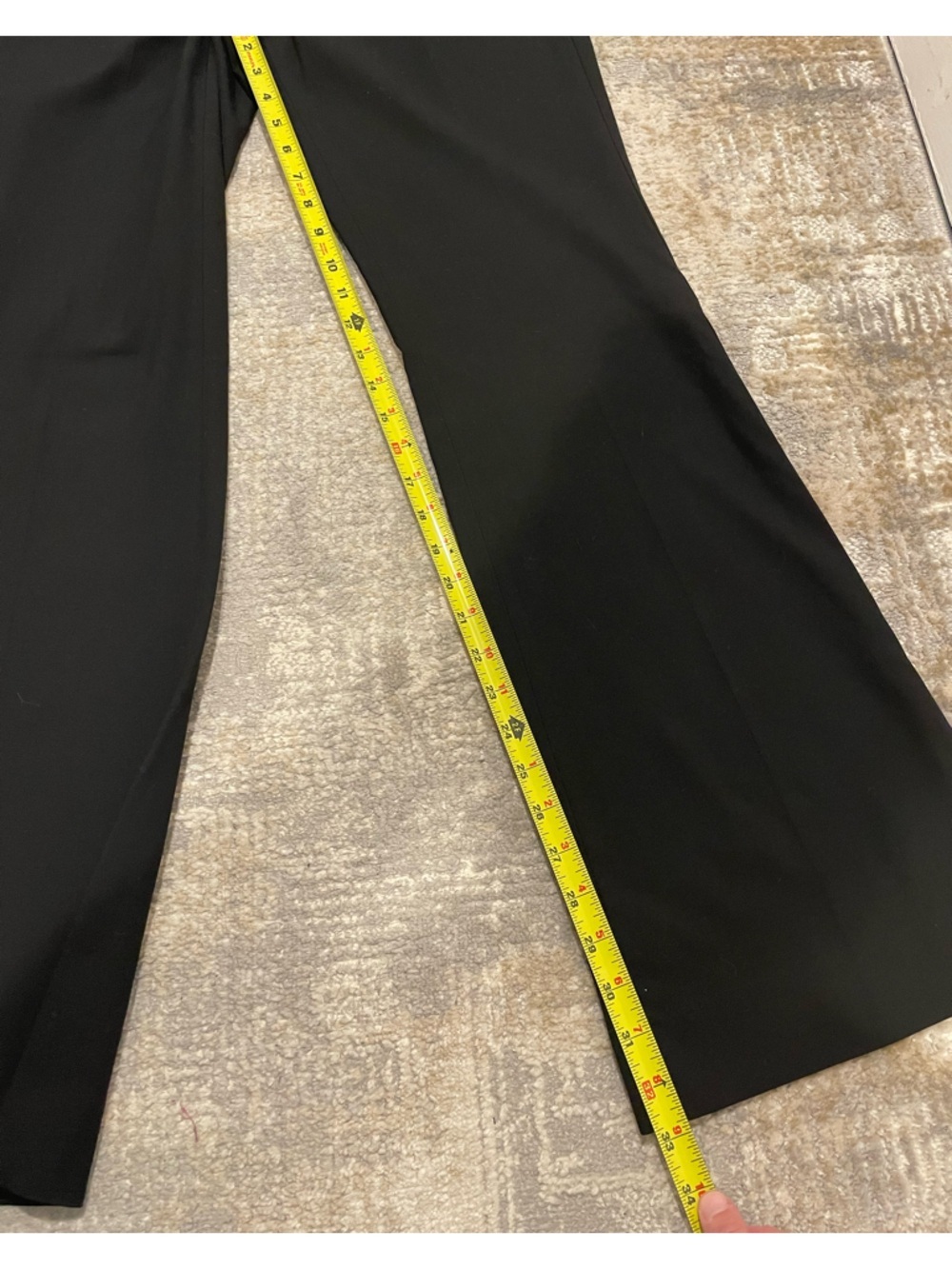 The Limited Drew Fit Black Pants Dress Slacks Office Wear Size 4R Y2K - Picture 8 of 10
